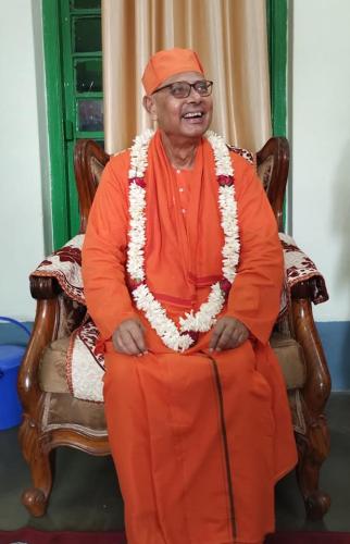 কাসুন্দিয়া রামকৃষ্ণ মিশনে পরম পূজনীয় শ্রীমৎ স্বামী বিমলাত্মানন্দজী মহারাজ